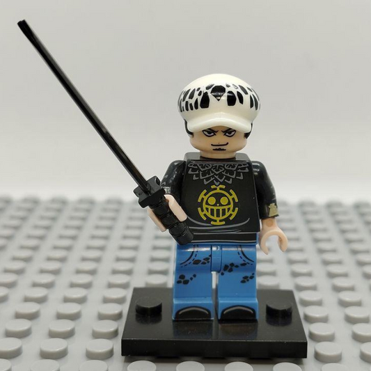 Lego Compatible One Piece Trafalgar D. Water Law Custom Minifig