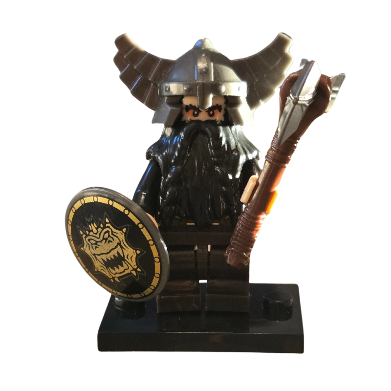 Lego Compatible Dwarf Minifig