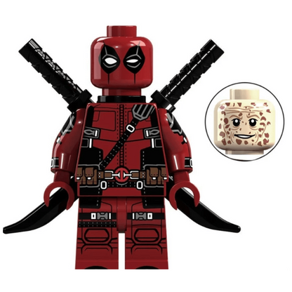 Lego Compatible Deadpool Custom Minifig