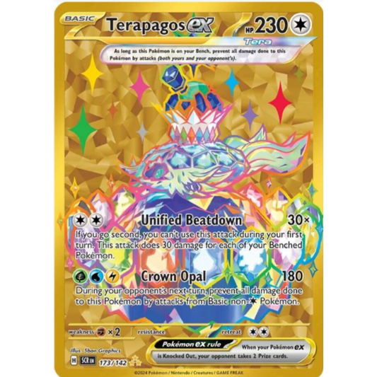 Terapagos ex - Stellar Crown #173/142