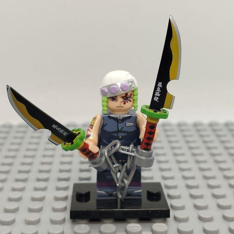 Custom Lego Compatible Demon Slayer Tengen Uzui Minifig