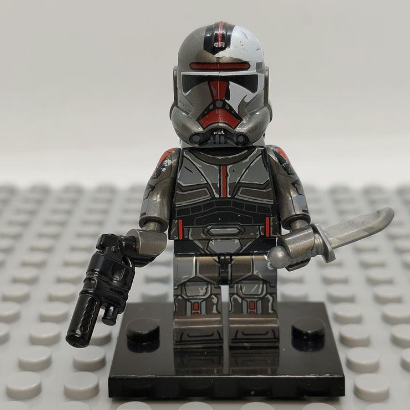 Custom Lego Compatible Bad Batch - Hunter Minifig