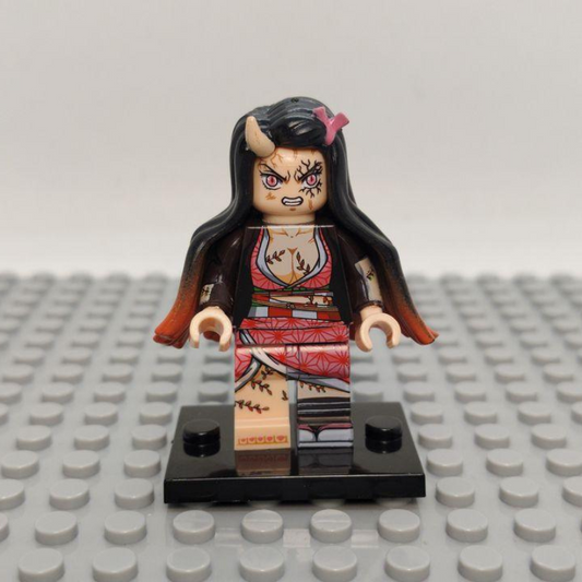 Custom Lego Compatible Demon Slayer Nezuko Minifig