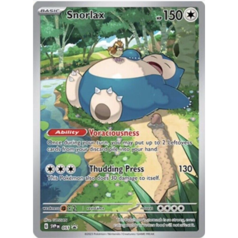 Snorlax - Scarlet & Violet Promo Cards #051