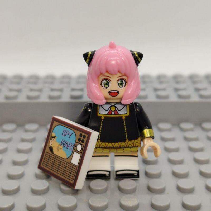 Custom Lego Compatible Spy X Anya Forger Minifig