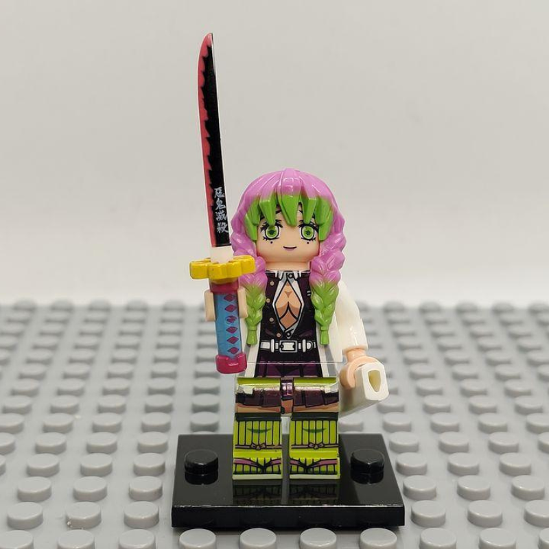 Custom Lego Compatible Demon Slayer Mitsuri Kanroji Minifig