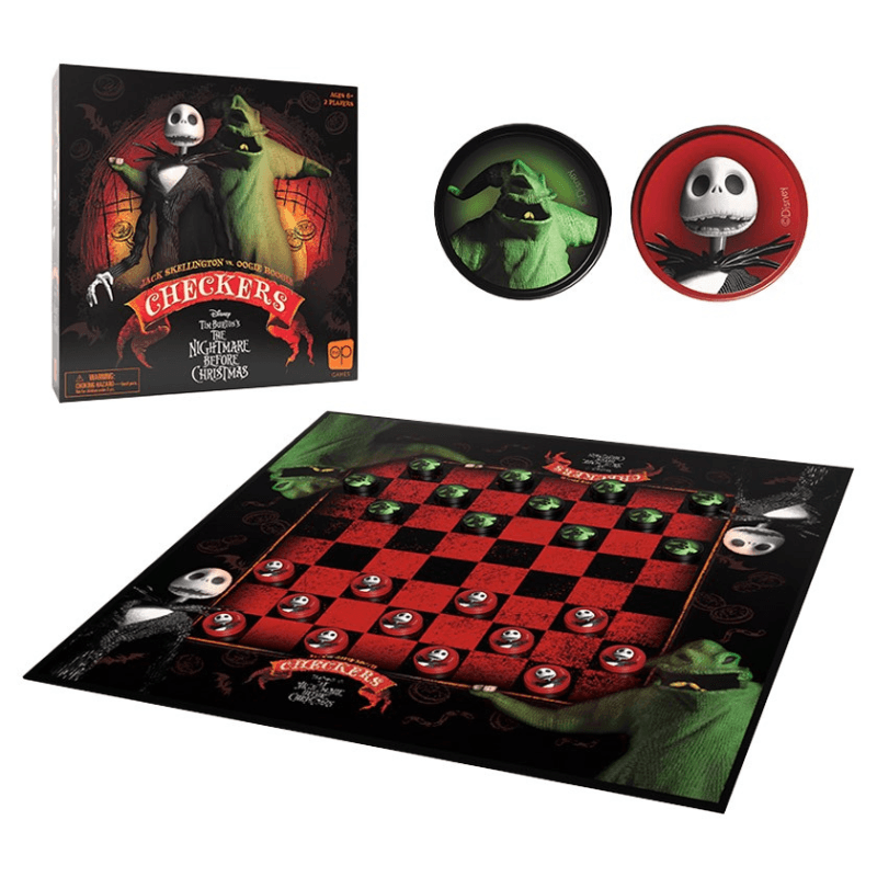 Checkers: Tim Burton`s The Nightmare Before Christmas