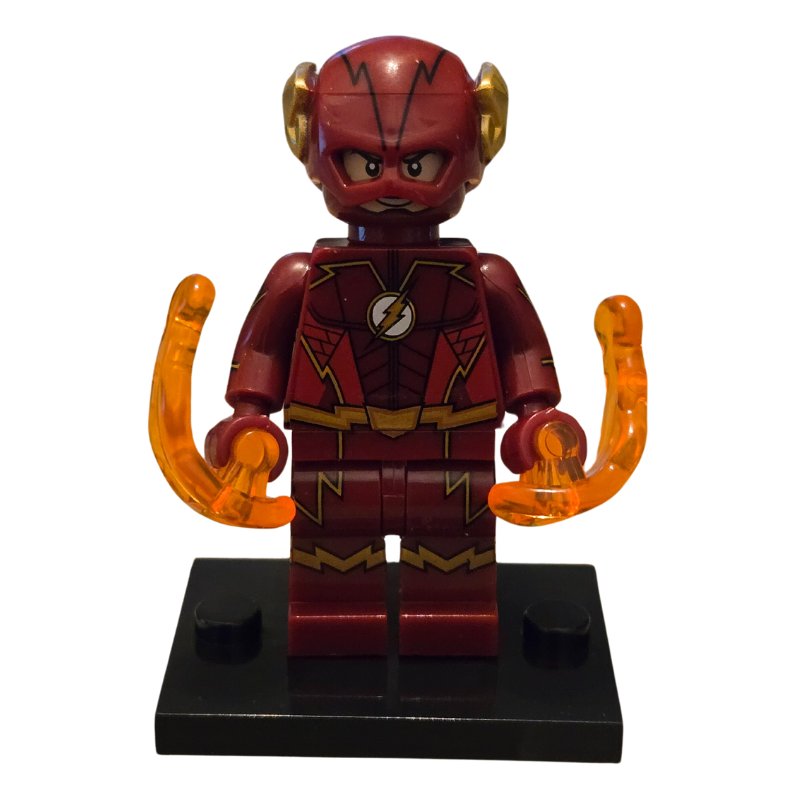 Custom Lego Compatible The Flash Minifig