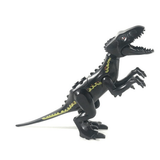 Custom Lego Compatible Jurassic World Indoraptor Minifig