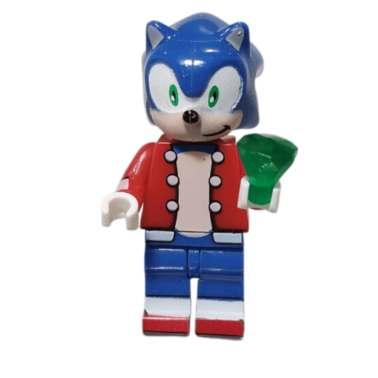 Custom Lego Compatible Holiday Sonic The Hedgehog Minifig