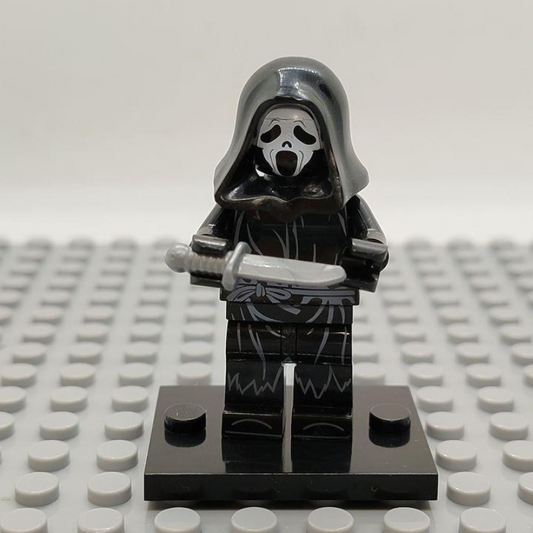 Custom Lego Compatible Ghostface (Scream) Minifig