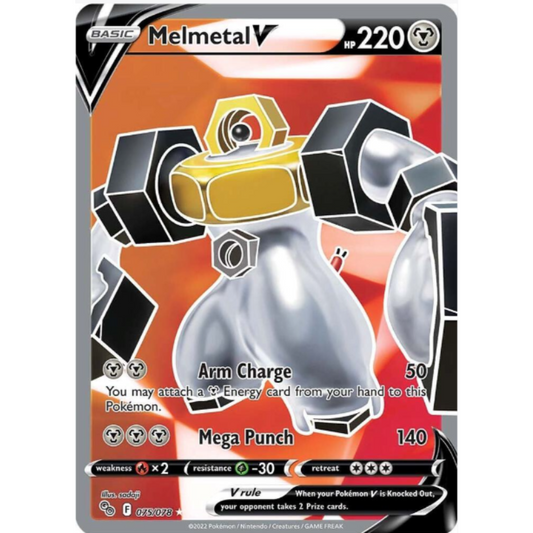 Melmetal V (Full Art) - Pokemon GO #075/078