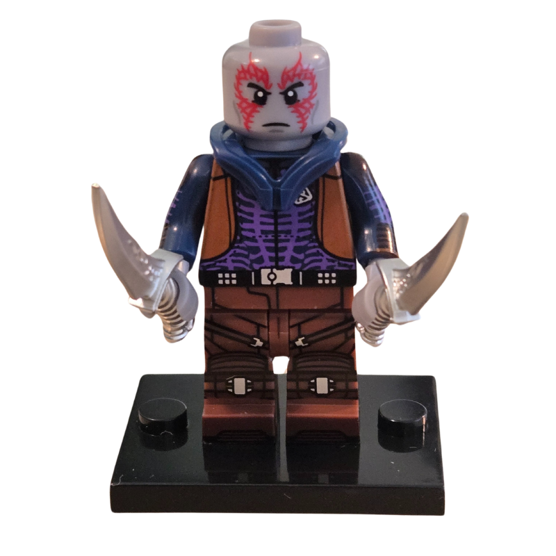 Custom Lego Compatible Drax Minifig