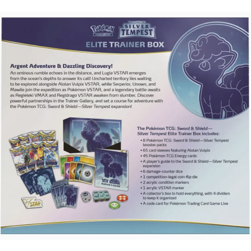 Pokémon Silver Tempest Elite Trainer Box