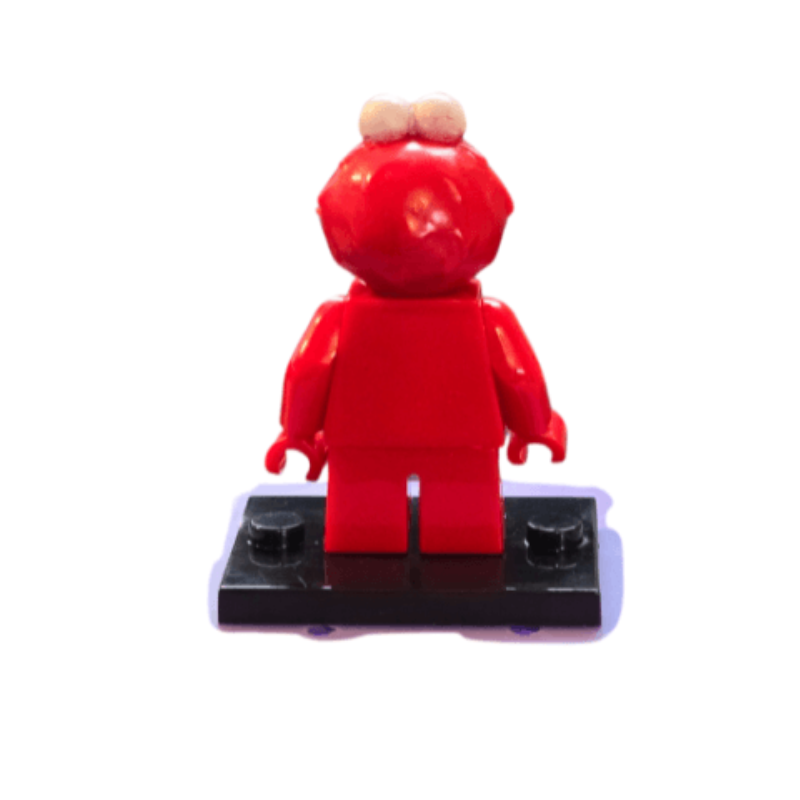 Custom Lego Compatible Sesame Street Elmo Minifig