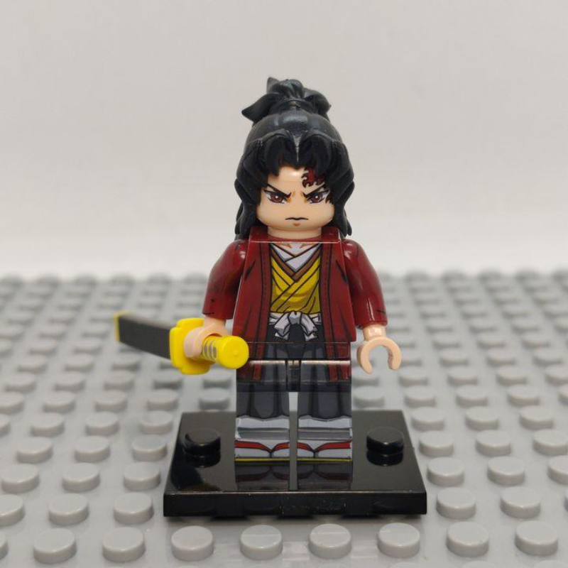 Custom Lego Compatible Demon Slayer Tsugikuni Yoriichi Minifig