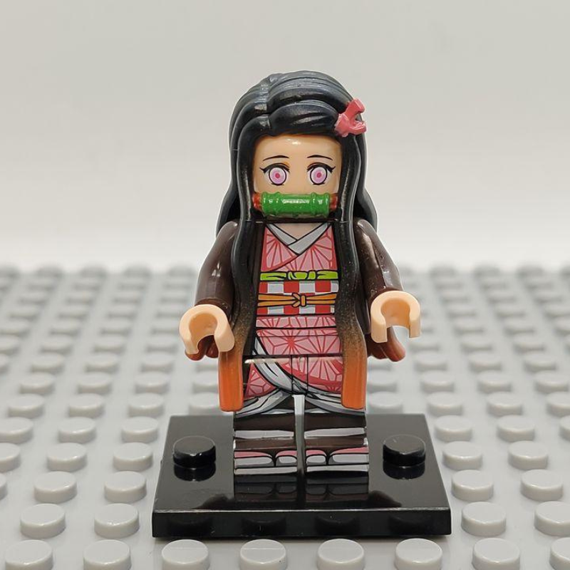 Custom Lego Compatible Demon Slayer Nezuko Kamado Minifig