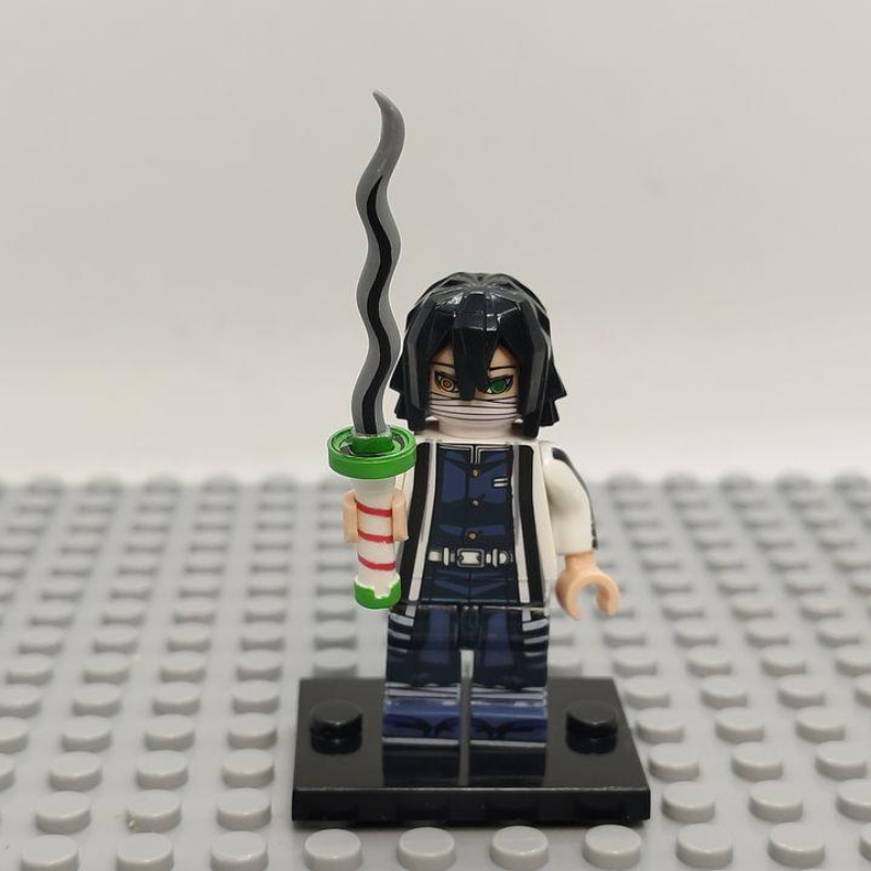 Custom Lego Compatible Demon Slayer Obanai Iguro Minifig