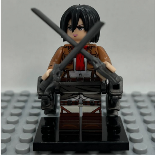 Custom Lego Compatible Mikasa Minifig