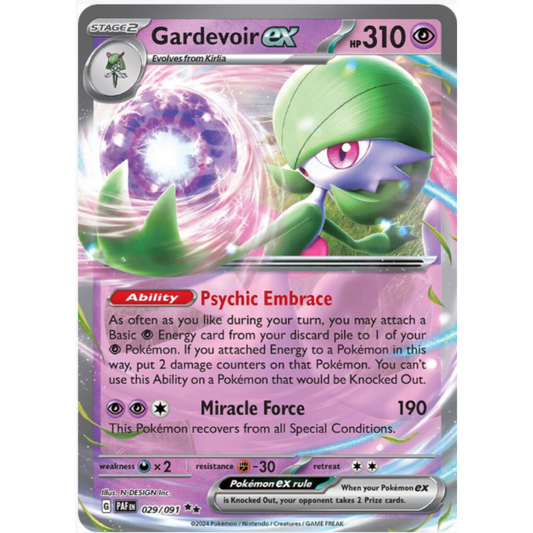 Gardevoir ex - Paldean Fates #029/091