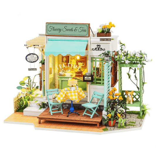 Flowery Sweets & Teas - Rolife DIY Miniature