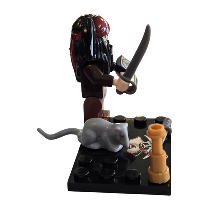 Custom Lego Compatible Jack Sparrow Minifig