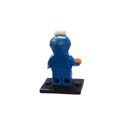 Custom Lego Compatible Sesame Street Cookie Monster Minifig