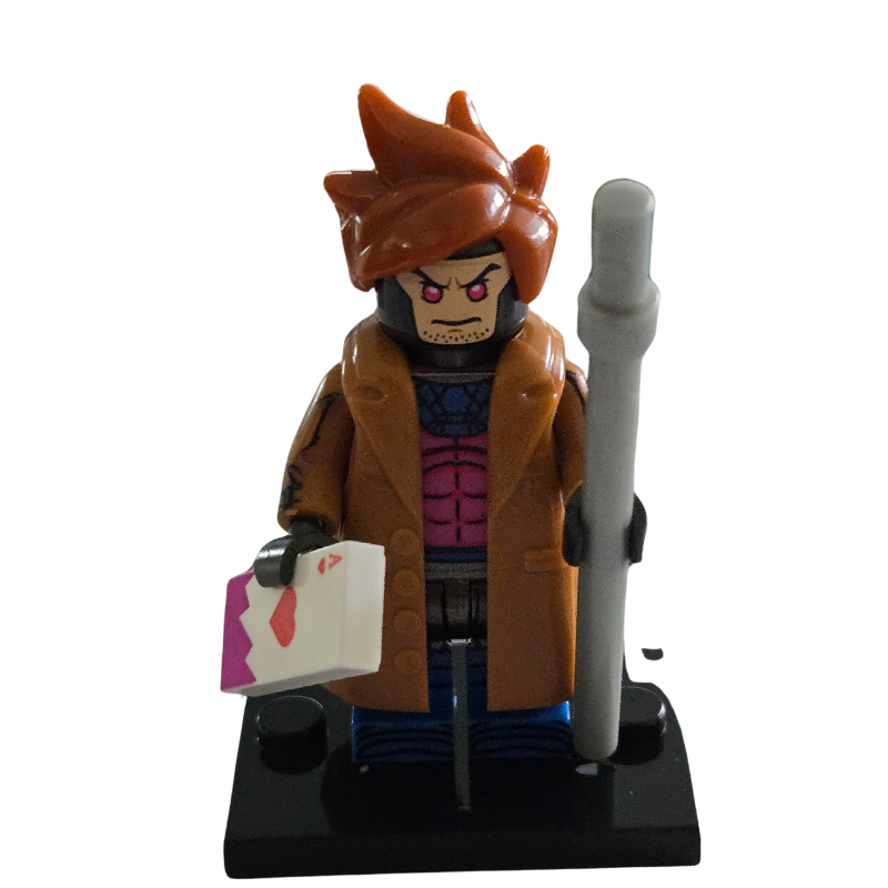 Custom Lego Compatible Gambit Minifig