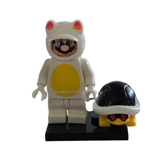 Custom Lego Compatible Cat Mario Minifig
