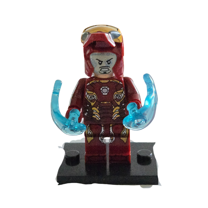 Custom Lego Compatible Iron Man Minifig