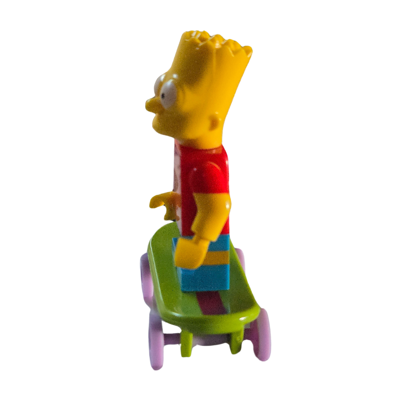 Custom Lego Compatible Bart Simpson Minifig