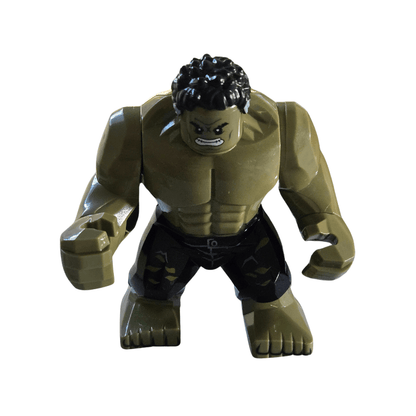 Custom Lego Compatible Large Hulk Minifig