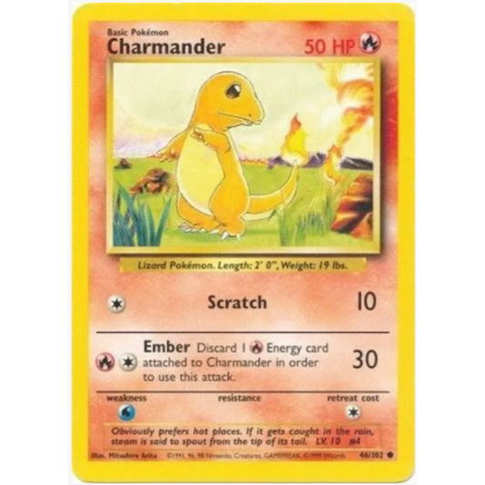 Charmander - Base Set #46/102