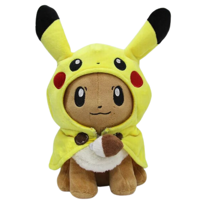 Pokémon Plush Cosplay Eevee Pikachu 12in