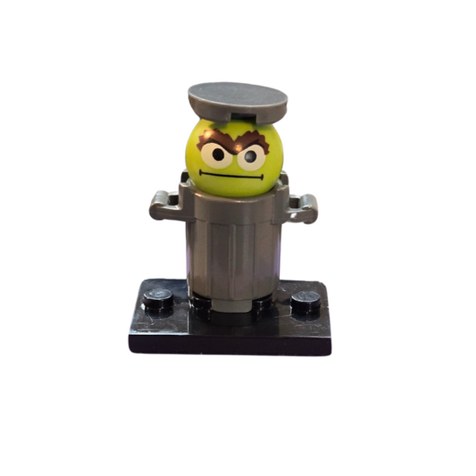 Custom Lego Compatible Sesame Street Oscar the Grouch Minifig