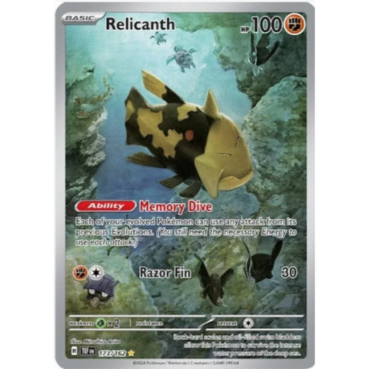 Relicanth - Temporal Forces #173/162