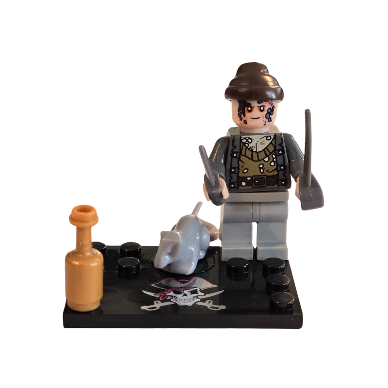 Custom Lego Compatible Bootstrap Bill Minifig