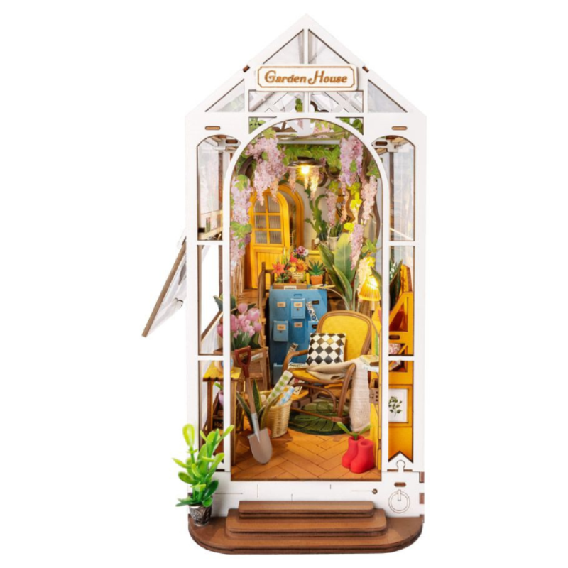 Garden Flower House Book Nook & Wonderland - Rolife DIY Miniature
