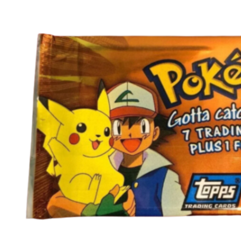 Pokémon 1999 Topps Series 1 TV Animation Edition - Booster Pack