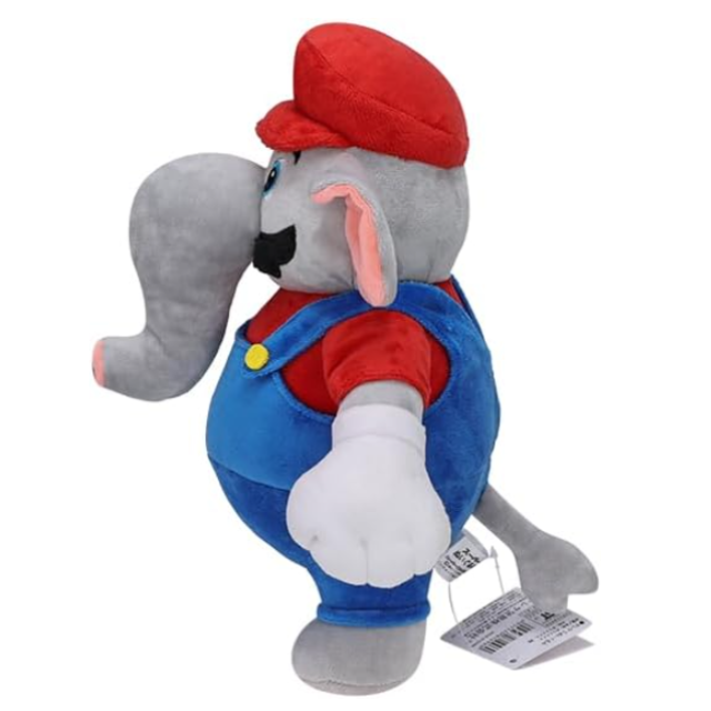 Super Mario Bros. Wonder Elephant Mario Plush 10.5in