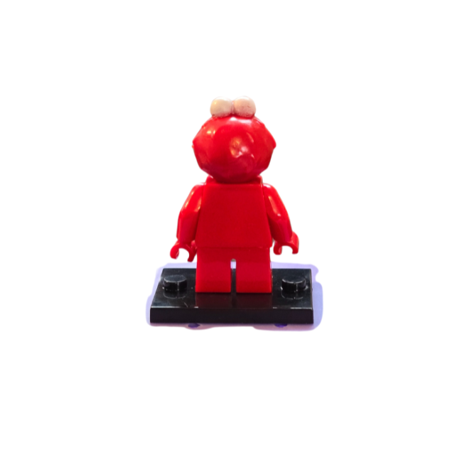 Custom Lego Compatible Sesame Street Elmo Minifig