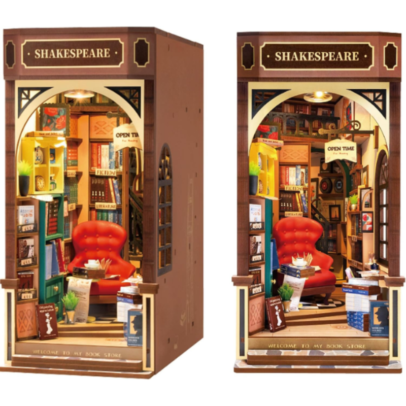Bookstore Book Nook & Wonderland - Rolife DIY Miniature