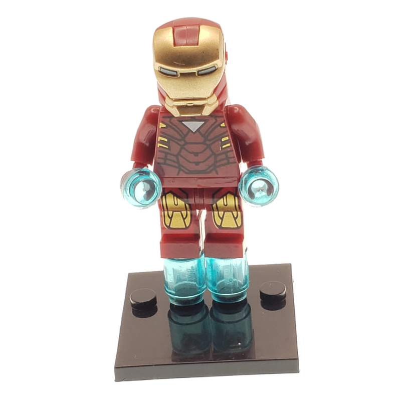 Custom Lego Compatible Iron Man Minifig