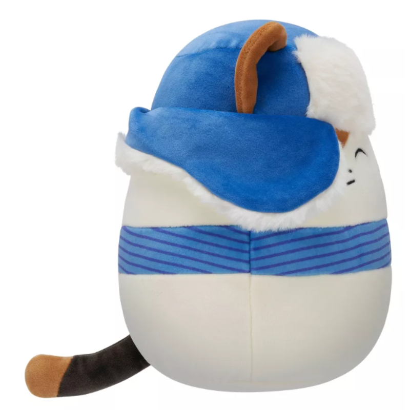Original Squishmallows Cam with Blue Scarf and Hat 7.5"
