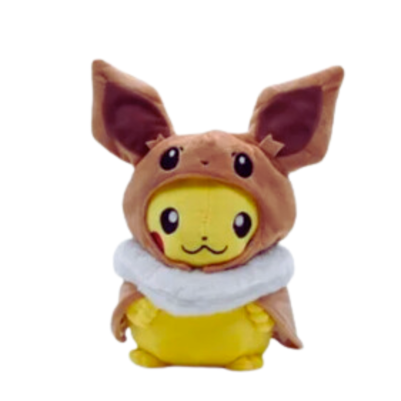 Pokémon Plush Cosplay Pikachu Eevee 12in