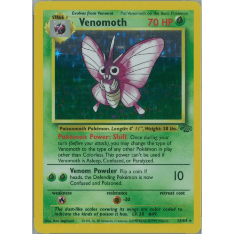 Venomoth - Jungle #13/64