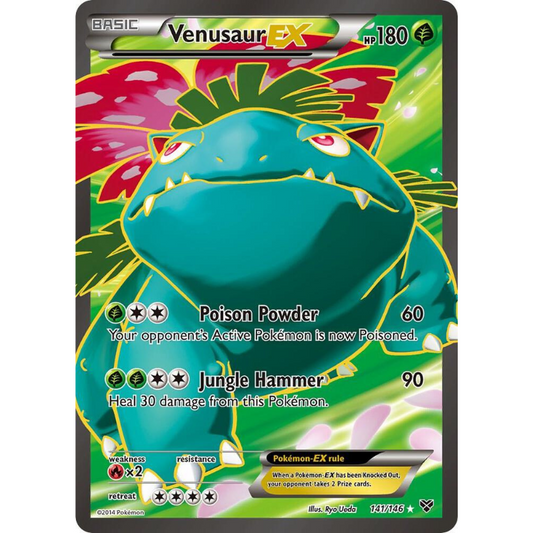Venusaur EX (141 Full Art) -XY Base Set #141/146