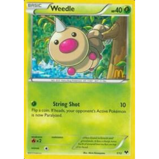 Weedle - McDonald's Promos 2014 #001/012