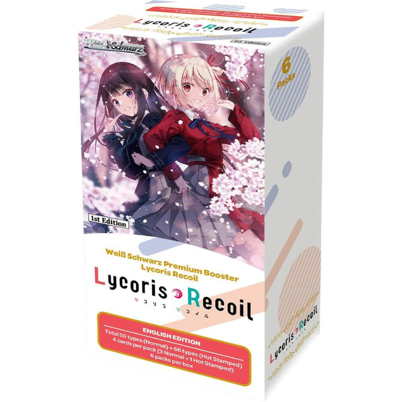 Weiss Schwarz: Lycoris Recoil: Premium Booster Bundle