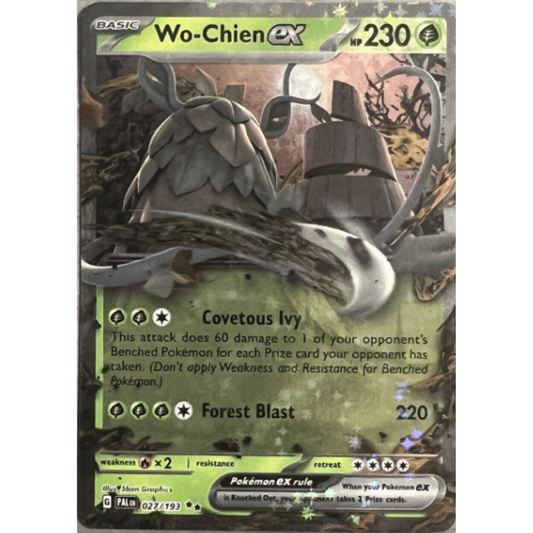 Wo-Chien ex -  Paldea Evolved #027/193